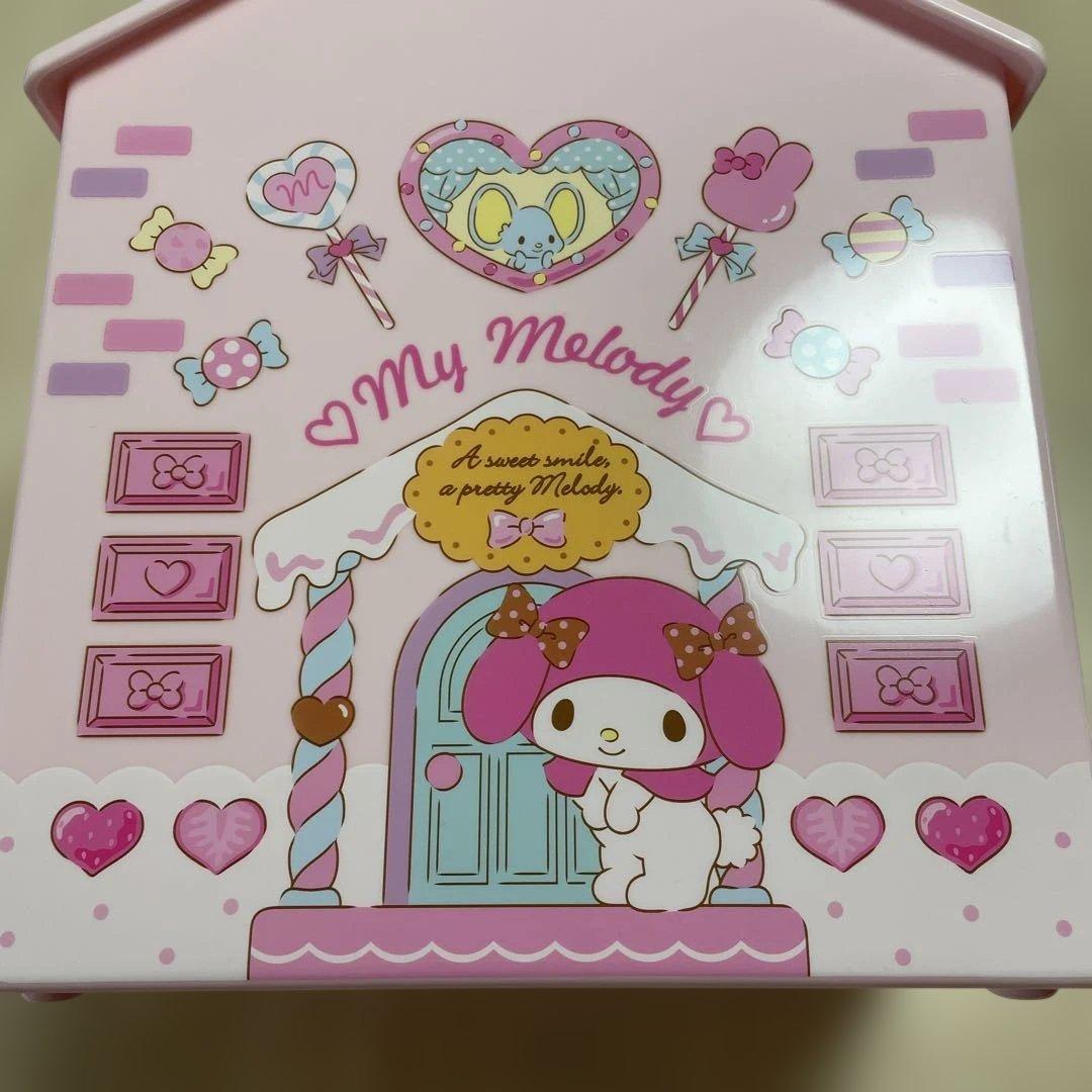 My Melody 家型収納ボックス