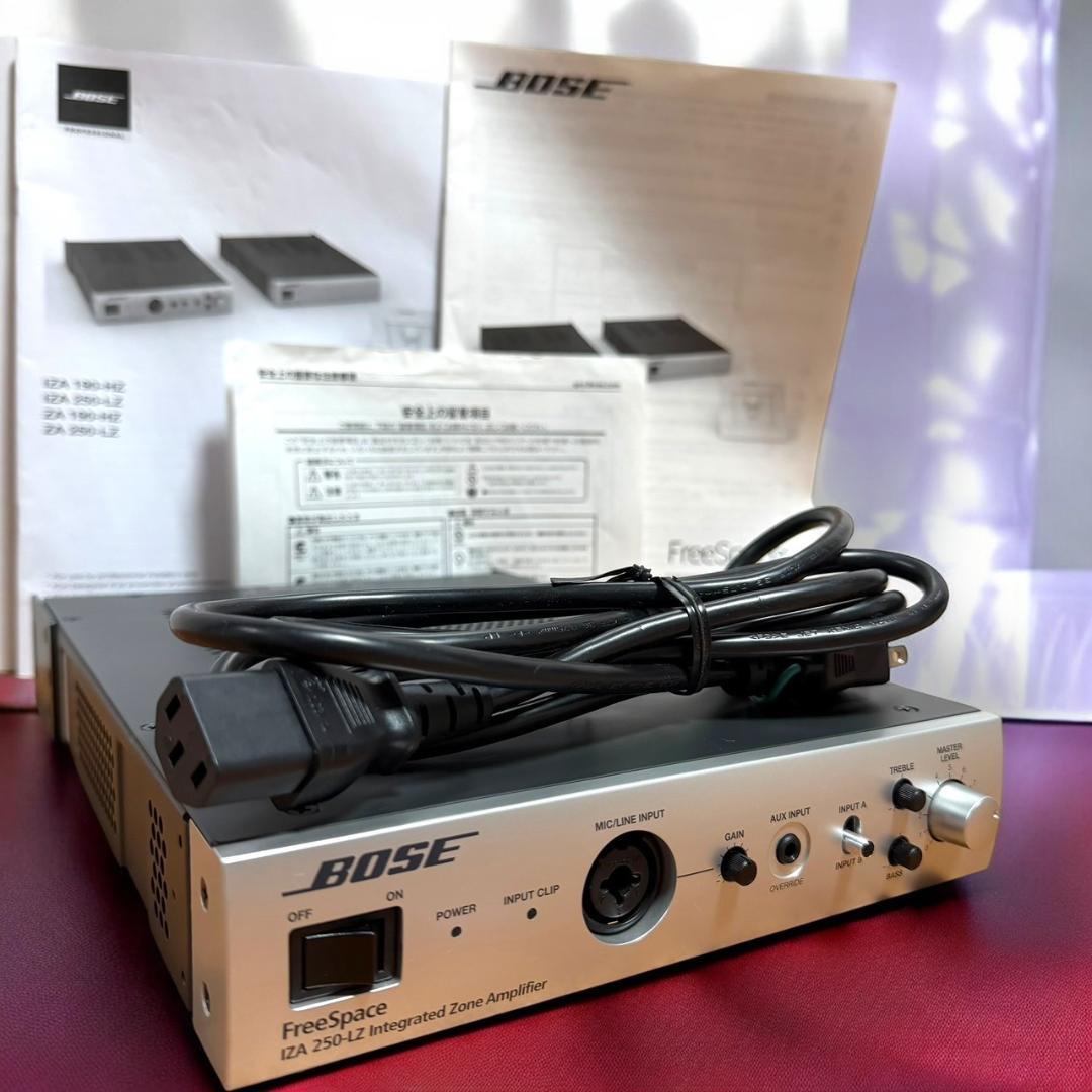 ☆極美品 Bose FreeSpace IZA250-LZ ミキサーパワーアンプ