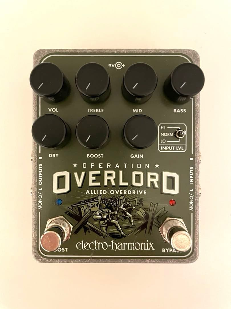 ギター electro harmonix operation overlord