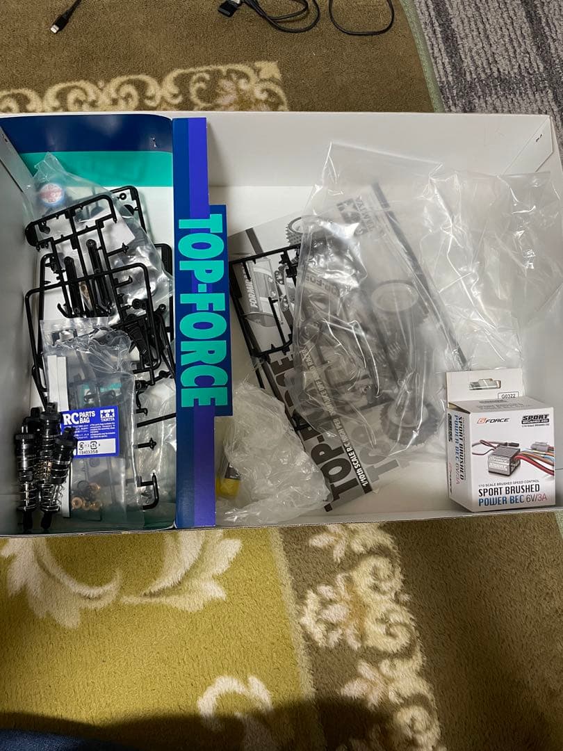 タミヤ　トップフォース　アンプ付き