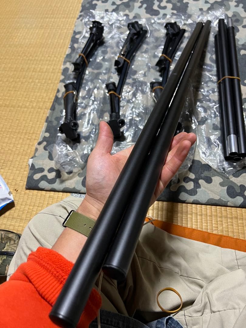 ヘリノックス　タクティカルコット　フレームのみ 未使用　フィールドテーブルなどに