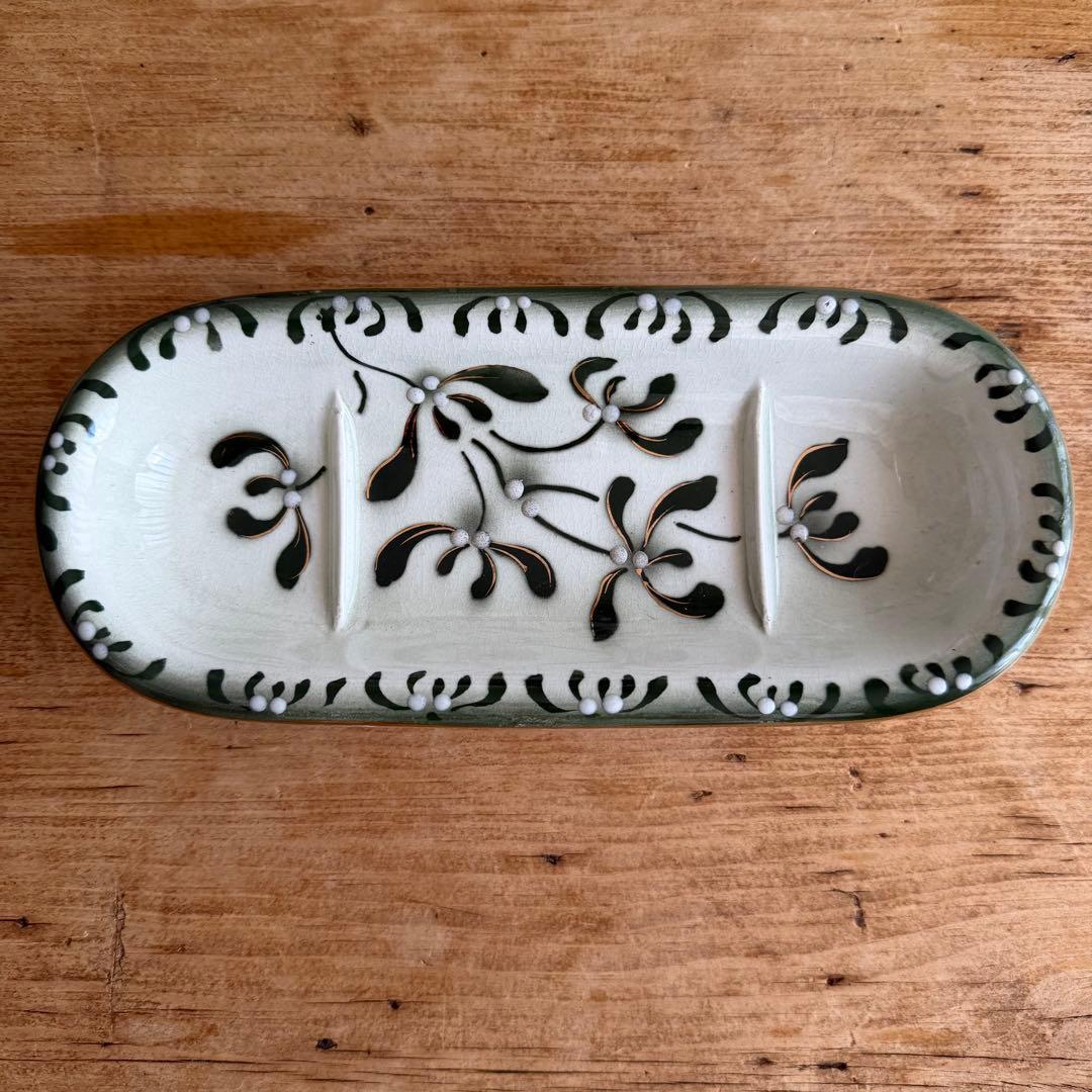 アンティーク ヤドリギ バドンヴィレー ダークグリーン