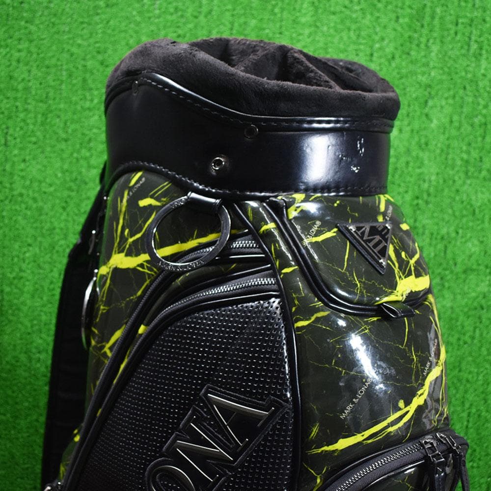 MARK&LONA/マークアンドロナ キャディバッグ【ブラック】中古！