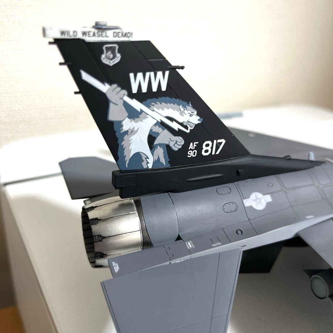 戦闘機プラモデル完成品1/48ハセガワF-16ファイティングファルコン