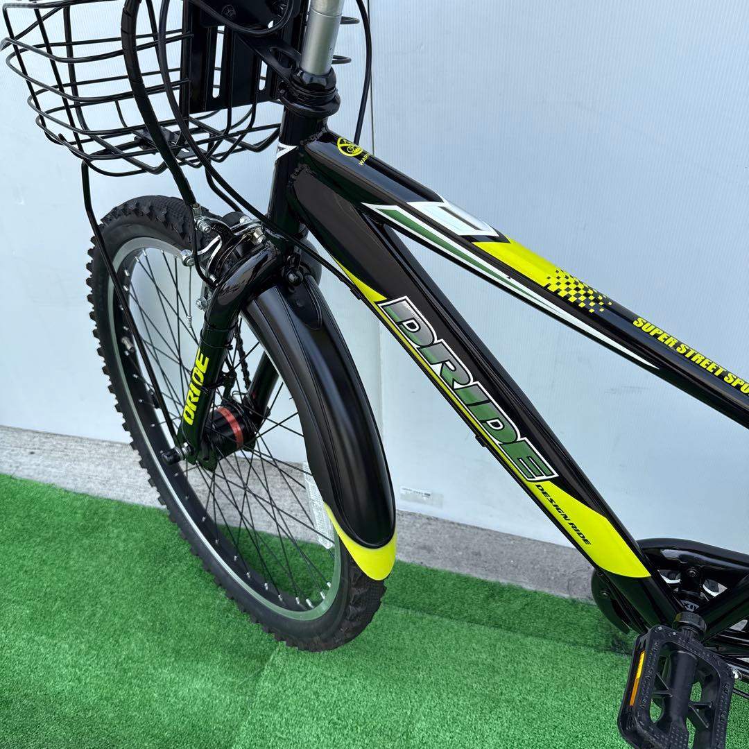 子供用自転車24インチ オートライトマウンテンバイク 新車近い【引き取り限定】