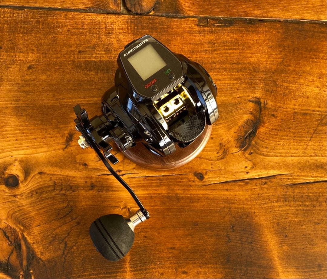 ジギングロッド　デジタルカウンター付きベイトリール　タイラバ　2wayティップ