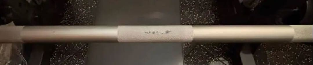 GYMWAY セラーコートパワーバー　 ガンメタルグレー