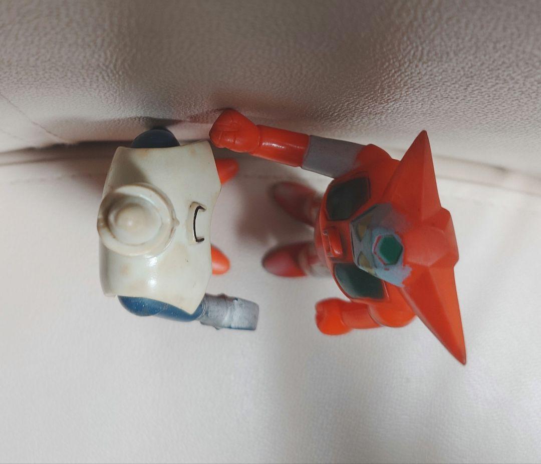 ゲッターロボ 2体セット ソフビ 当時物