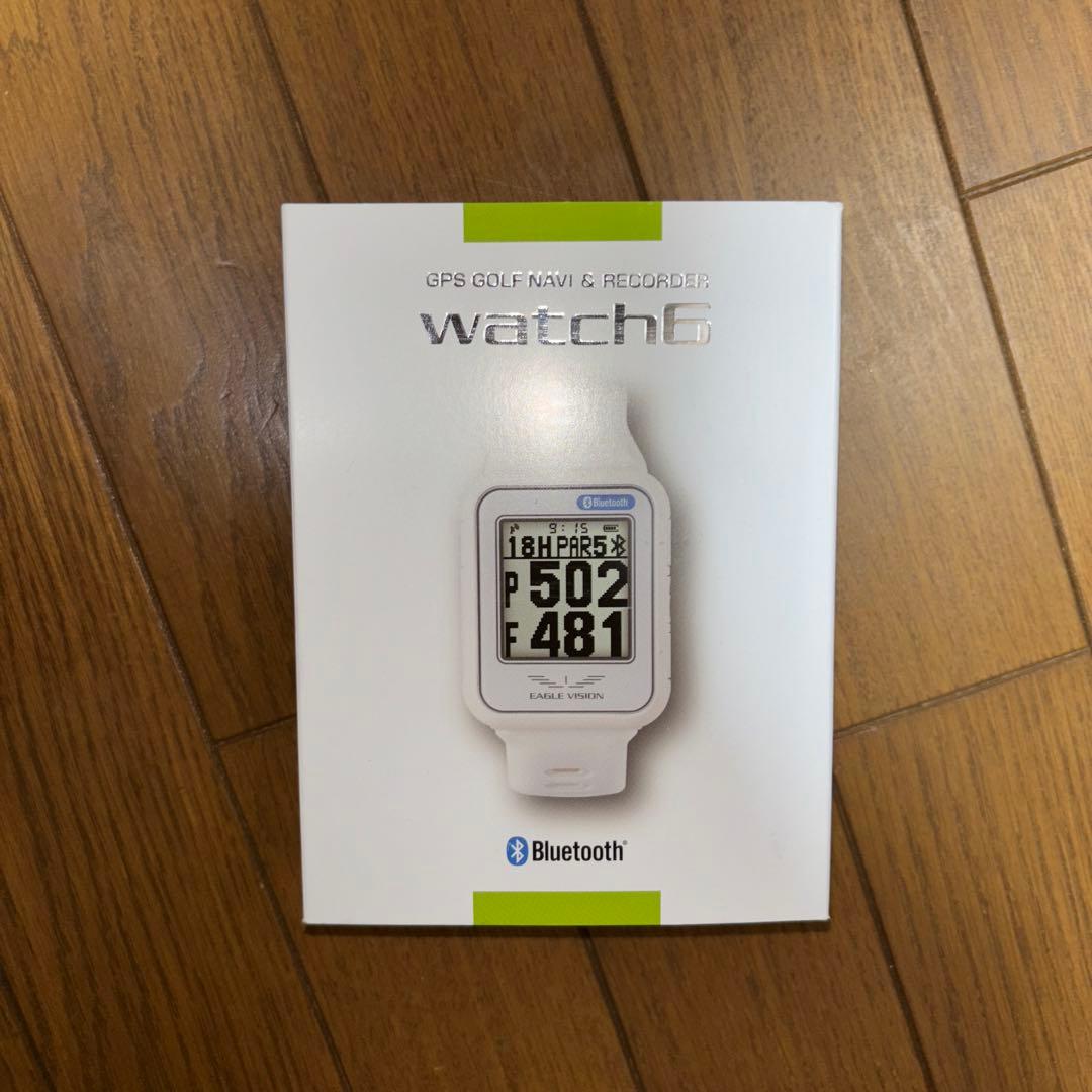 【新品未使用品】EAGLE VISION watch6 ゴルフナビ　 ホワイト