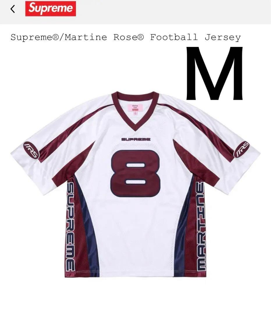 Supreme Martin Rose Football Jersey 白Ｍ