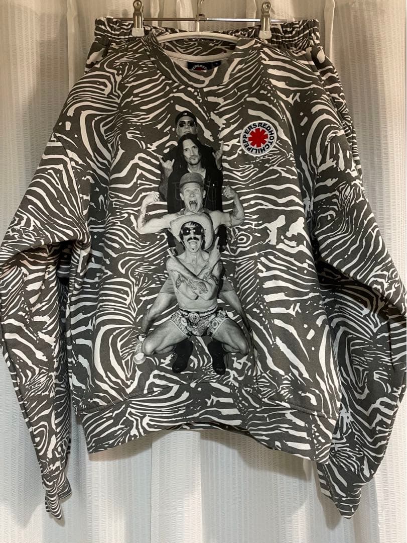 ■上下セット■RED HOT CHIRI PEPPERS ゼブラスウェットS