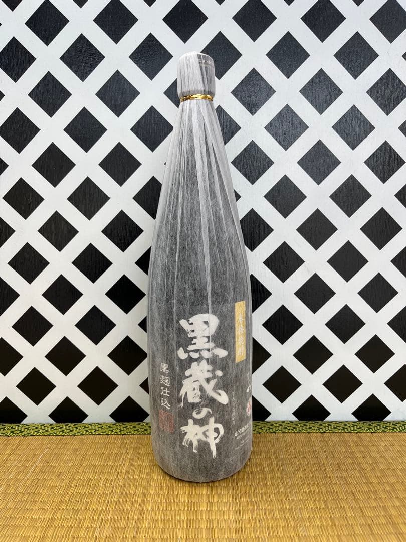 山元酒造 黒蔵の神 1800ml 6本組 本格焼酎 鹿児島 芋焼酎