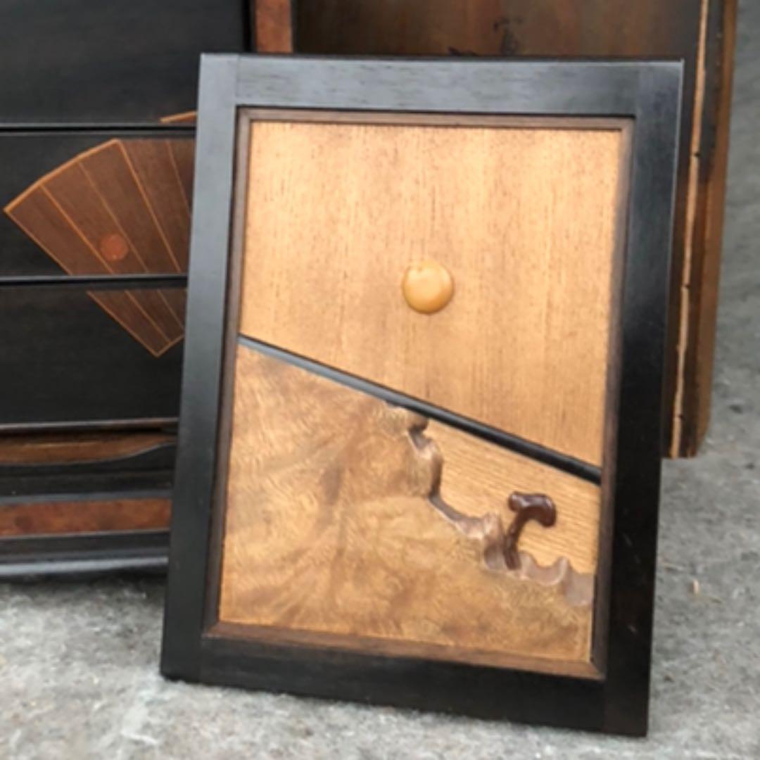 寄木　箱根細工　野弁当　箪笥