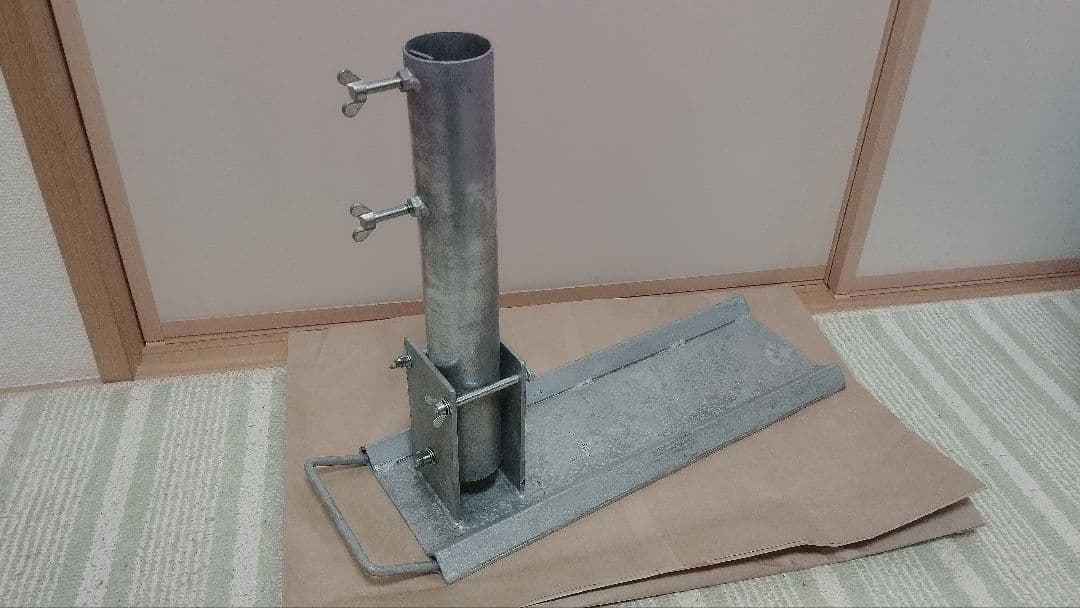 移動用タイヤ乗り上げ型マストベース ダイヤモンドＴＭＢ （アマチュア無線）