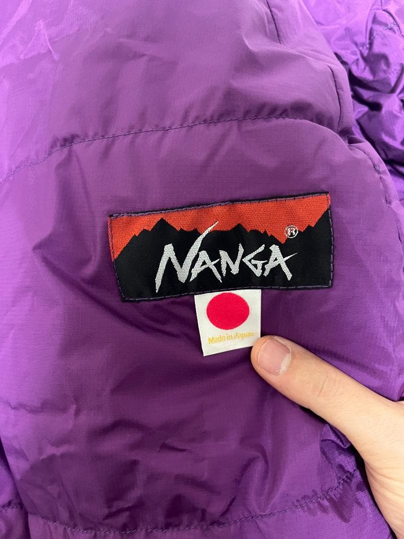 ナンガ オーロラ 500 STD レギュラー パープル　シュラフ