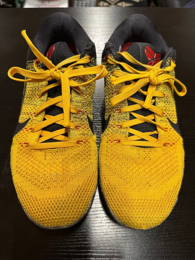 コービー11 Nike バスケットボールシューズ イエロー/ブラック/レッド