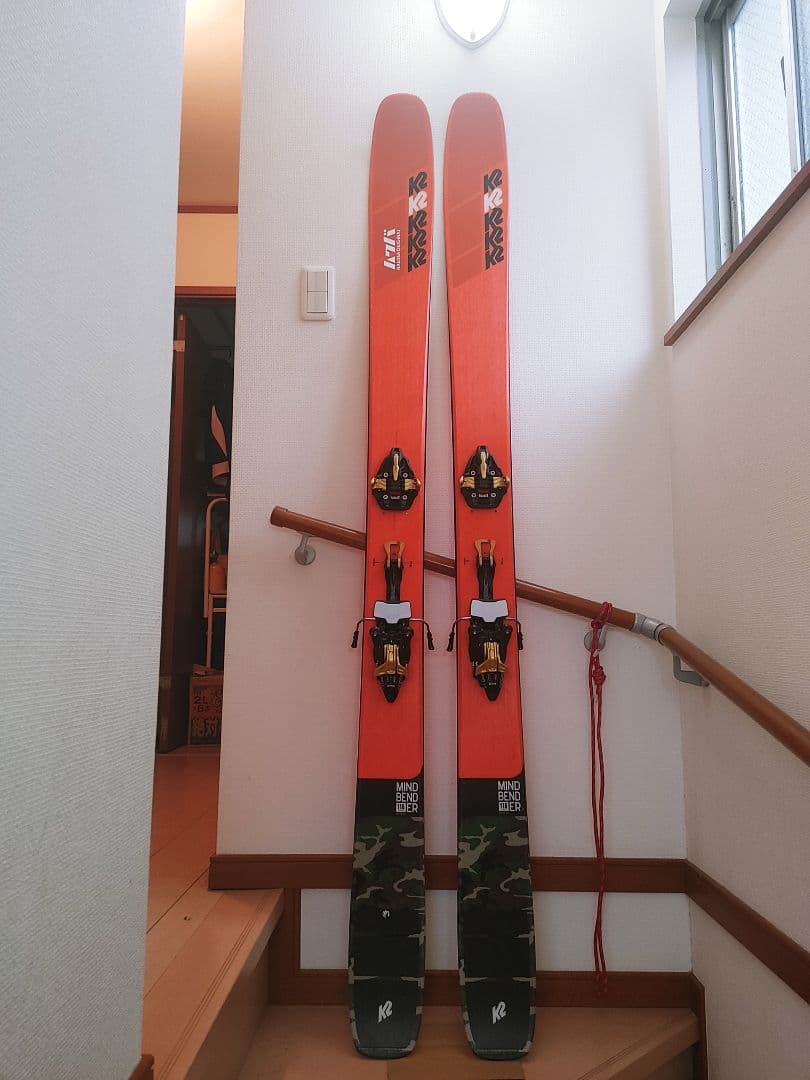 K2 mindbender116c/186cm＋marker kingpin13