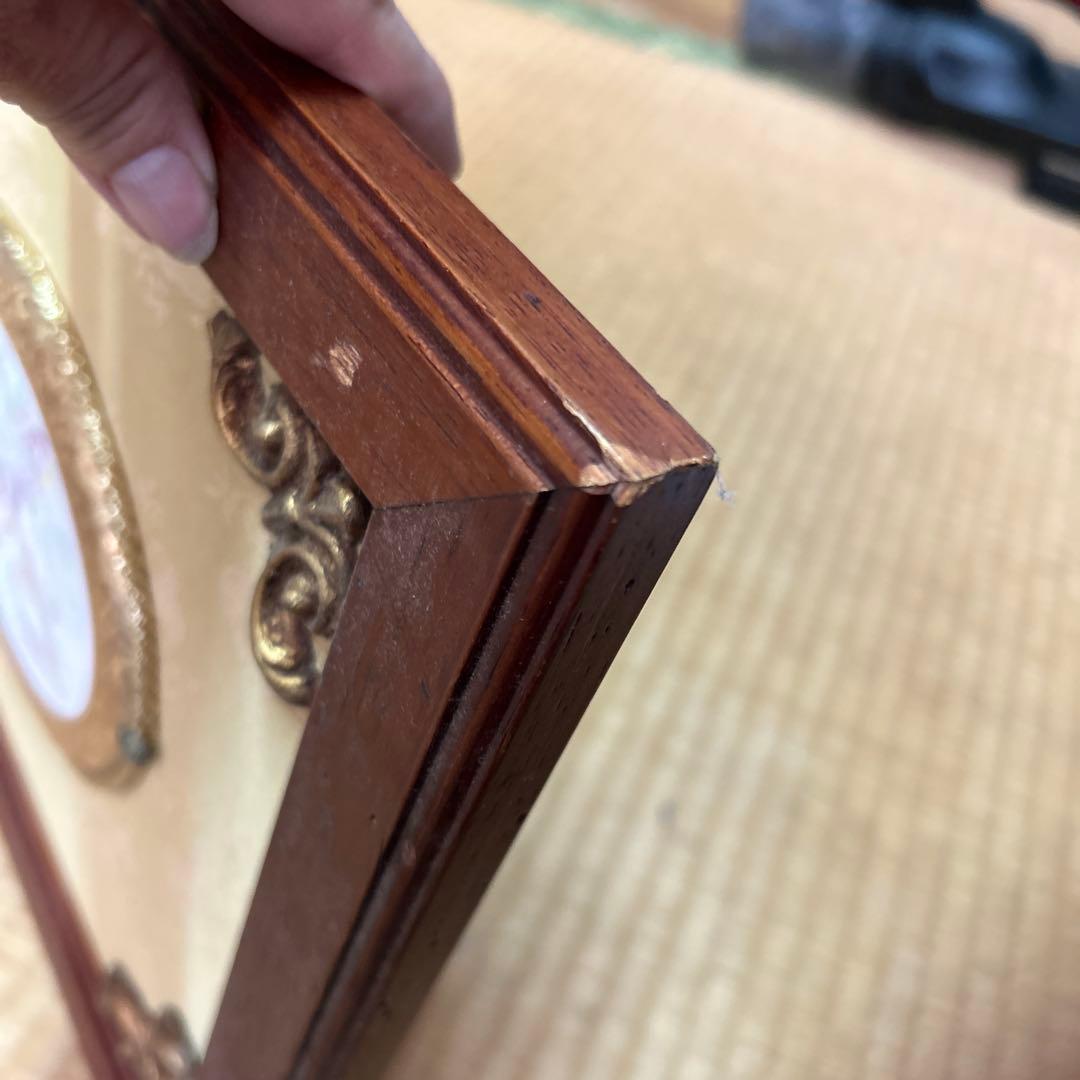 アンティーク調天使額