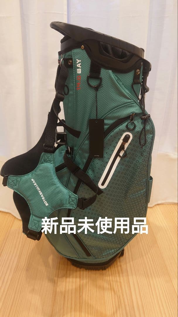 BOYEASKULLEAPウルトラライトグリーンキャディーバック新品