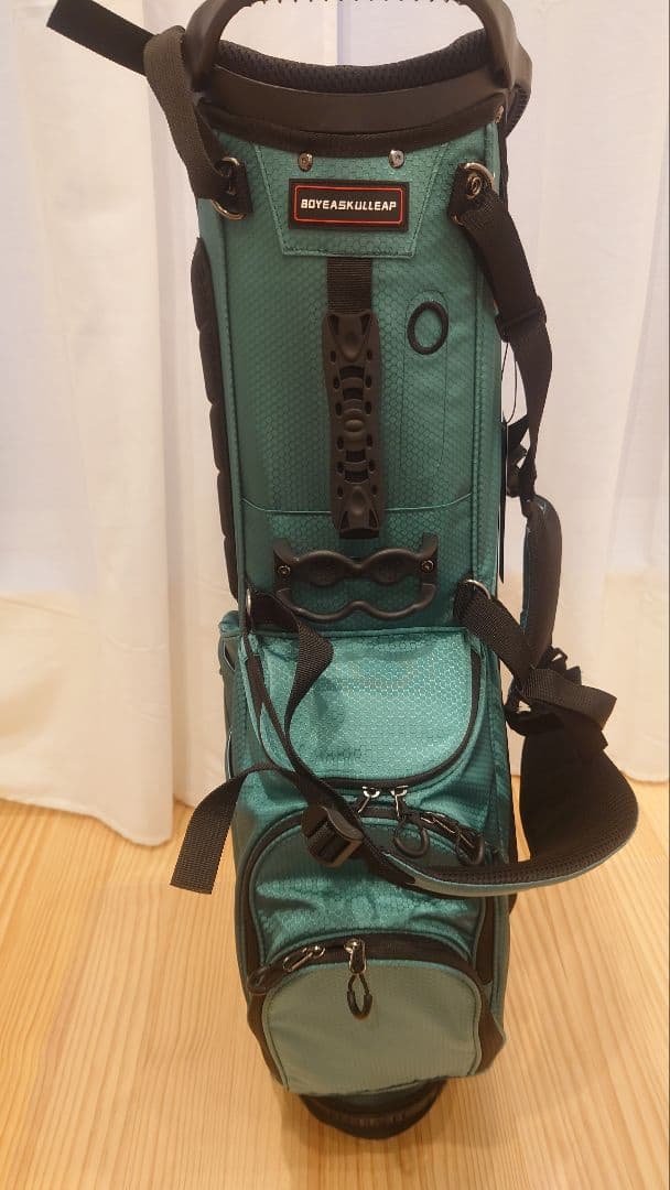 BOYEASKULLEAPウルトラライトグリーンキャディーバック新品