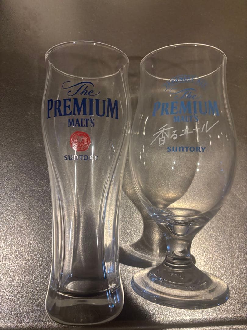 タスキ100周年記念ウイスキー&プレミアムモルツグラス2個セット