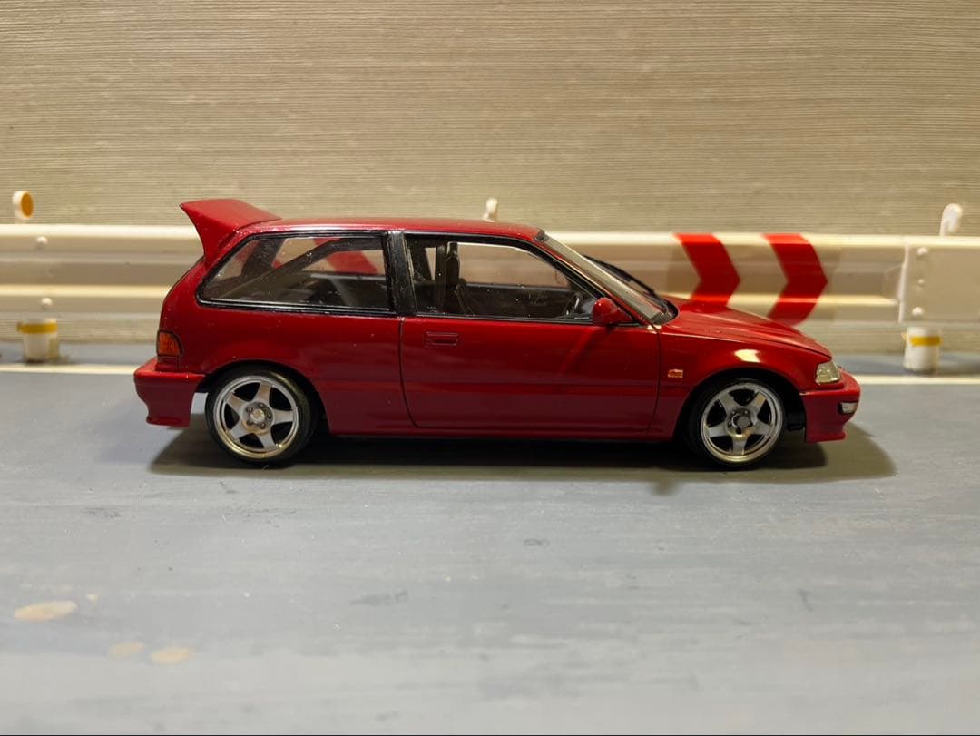 シビック　プラモデル　完成品　最終値下げ品