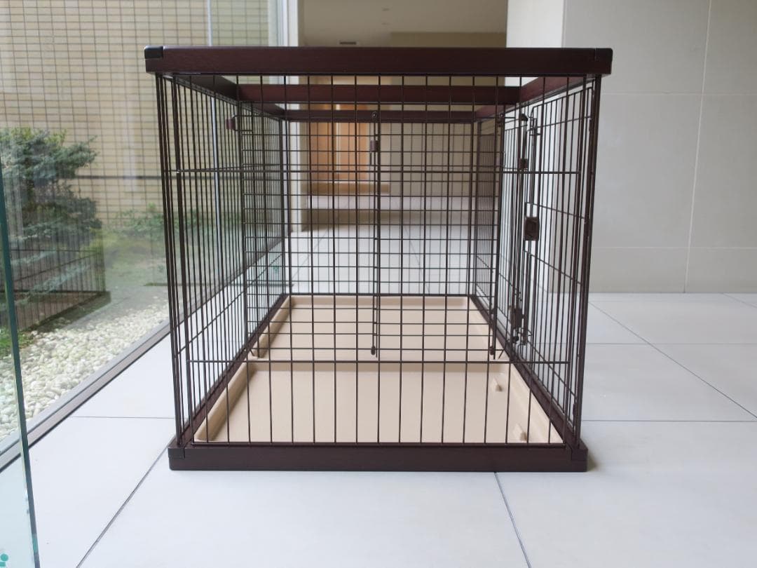 ペティオ トイレのしつけが出来る ドッグルームサークル ブラウン ワイド