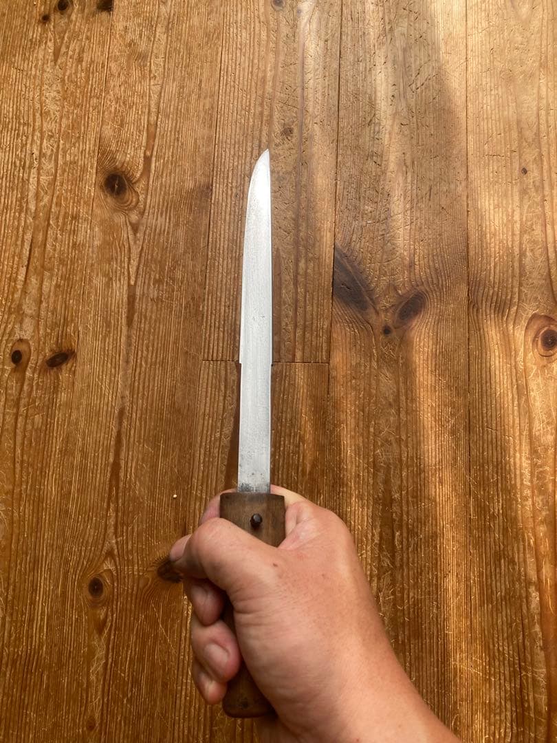 残欠　菊池槍　日本刀　合法　合法寸法　ナイフ　14.5