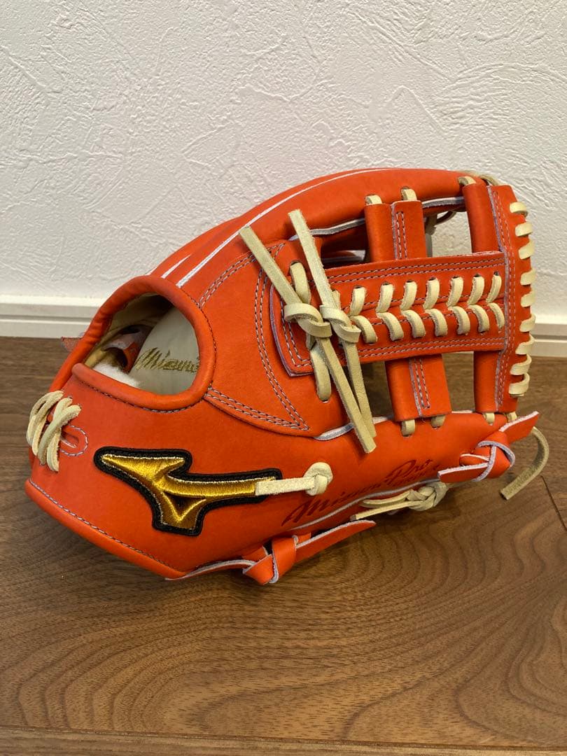 硬式グローブ ミズノプロ 内野手用 オーダーグラブ HAGA JAPAN