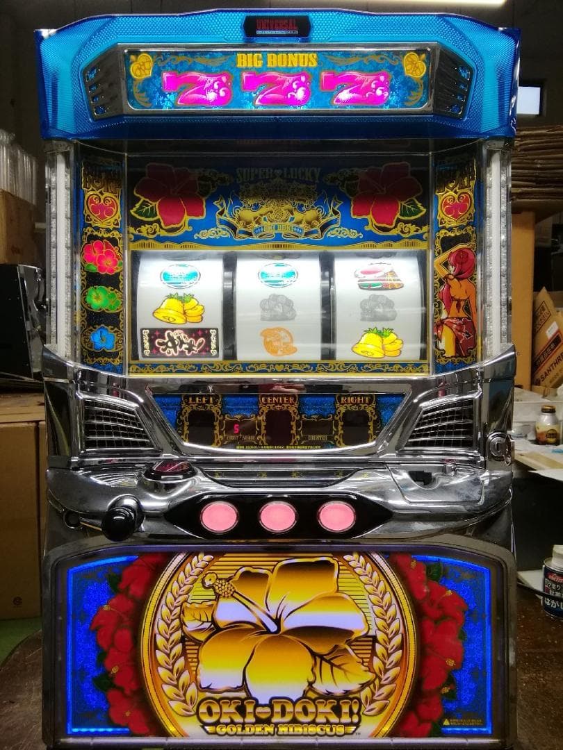 パチスロ 実機 沖ドキ！LL　メイン ※不要機付き※