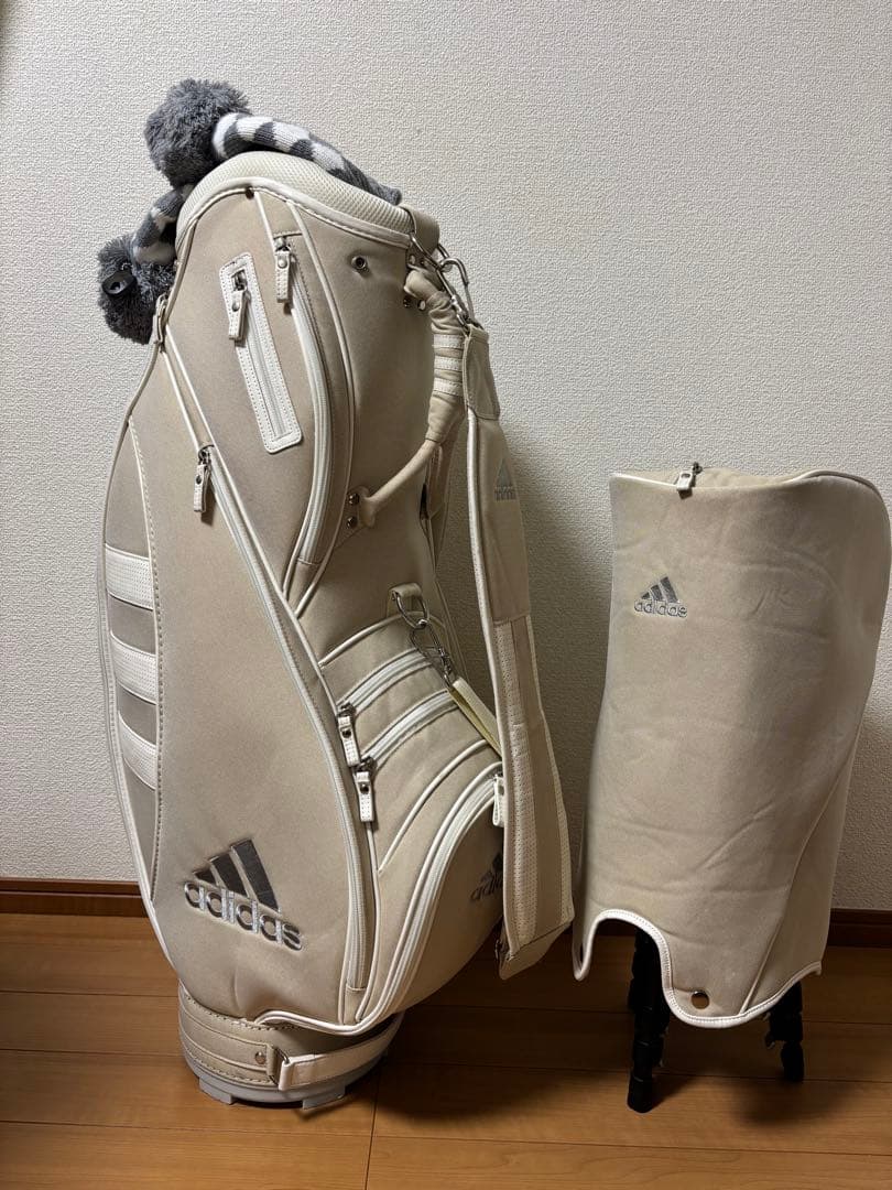 美品 アディダス adidas 軽量 レディース キャディバック 可愛いい