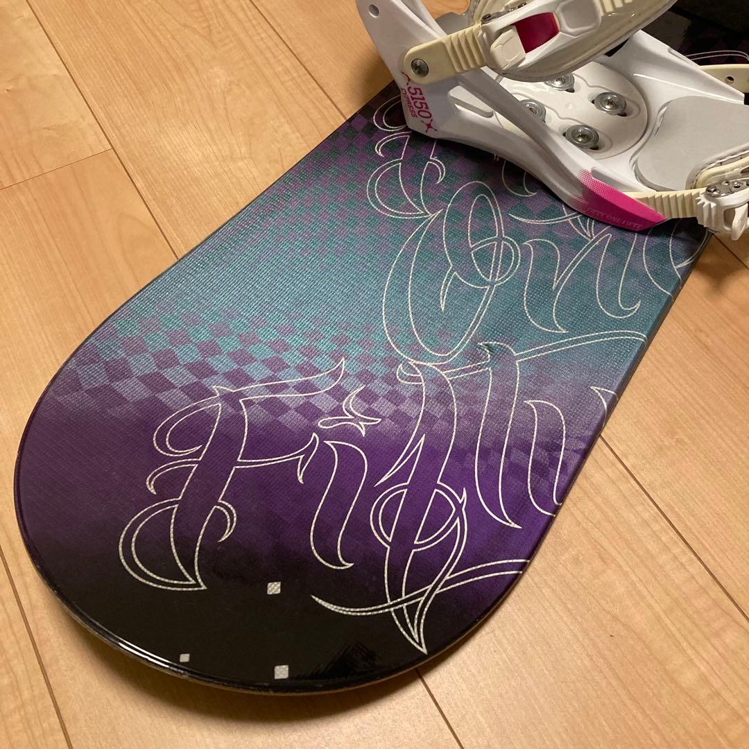 5150 プリズム スノーボードセット 140cm ビンディング サイズM