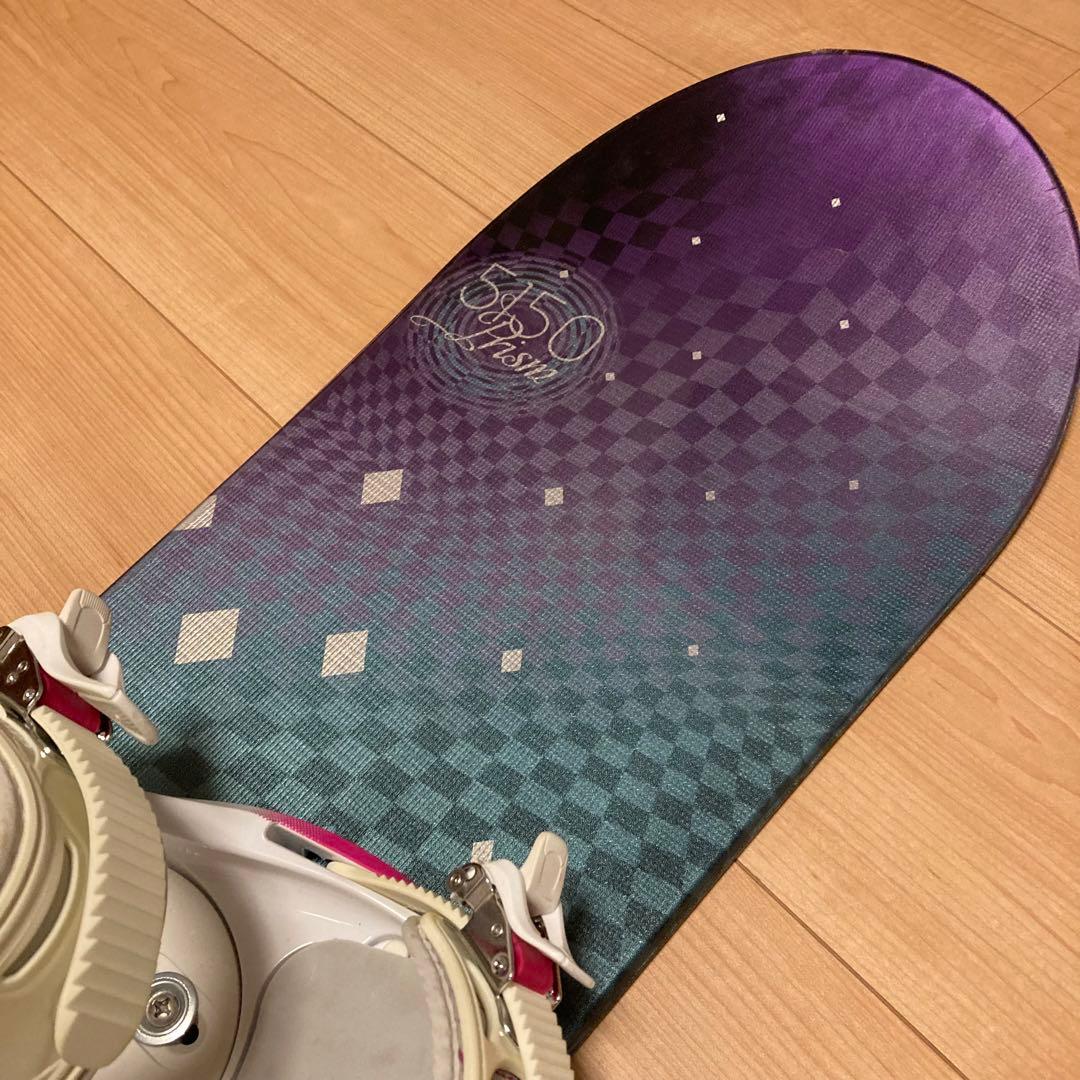 5150 プリズム スノーボードセット 140cm ビンディング サイズM