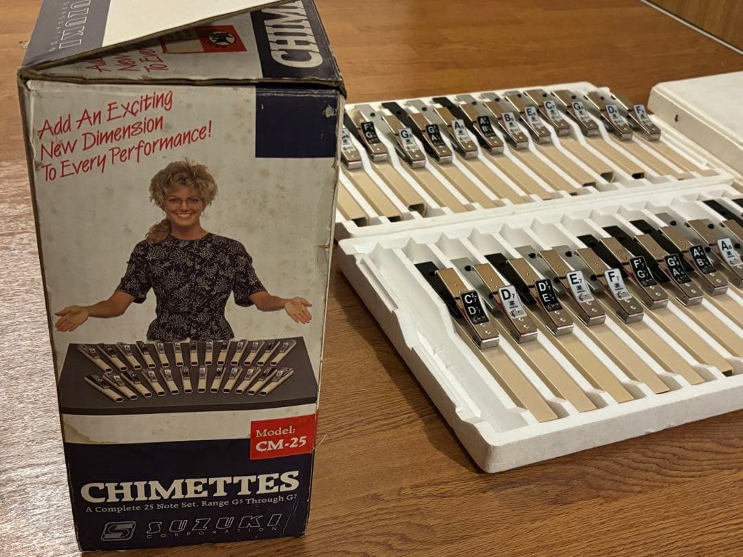 極希少●SUZUKI スズキ チャイメット CHIMETTES CM-25 完品