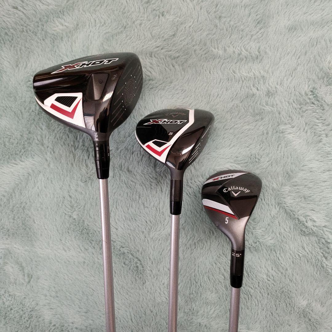 現行販売中最新モデル Callaway XHOT ゴルフクラブセット メンズ