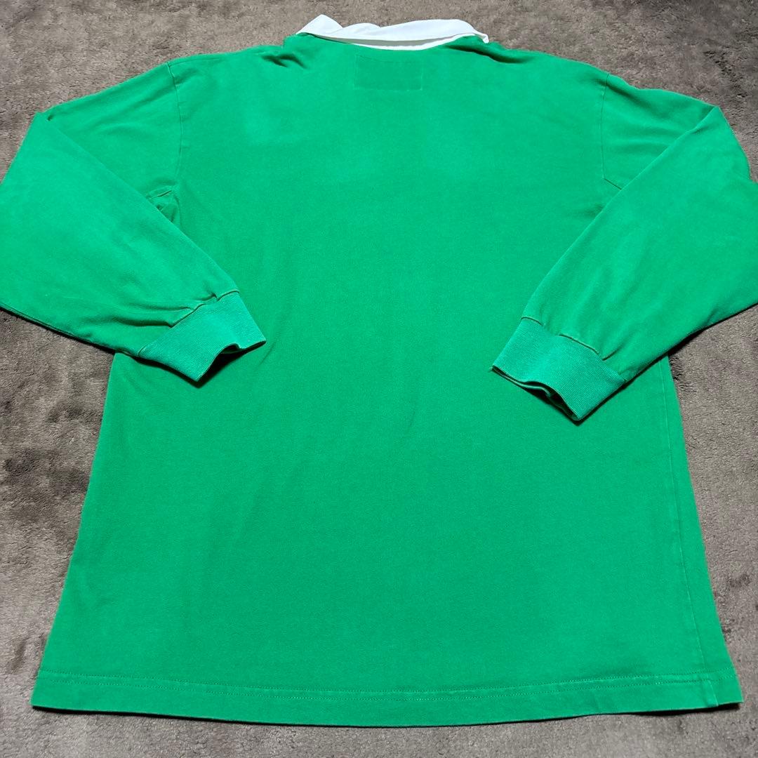 【激レア】ラグビー アイルランド代表　cotton コットン 長袖 ラガーシャツ