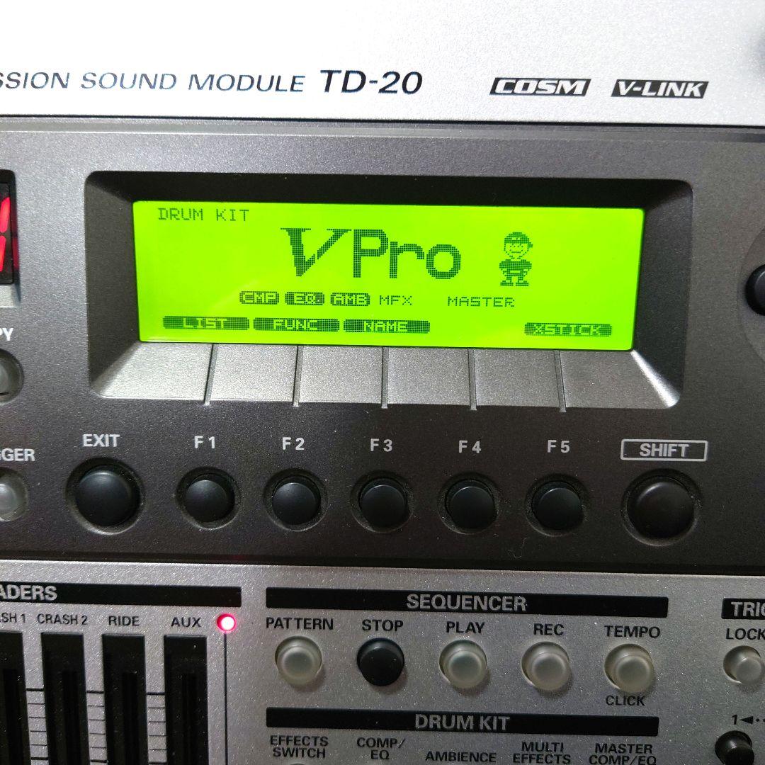 Roland TD-20 音源 モジュール ②