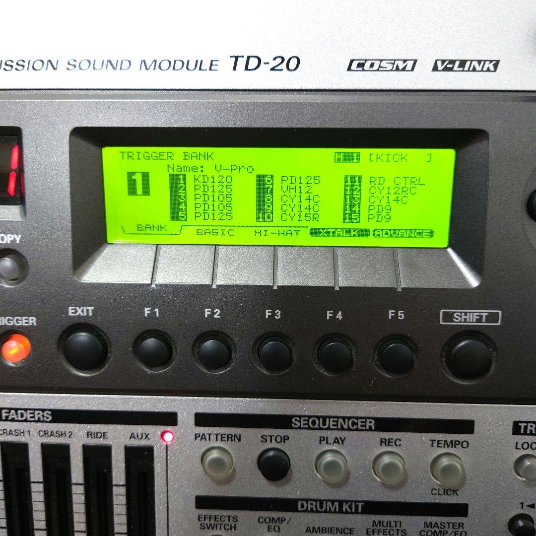 Roland TD-20 音源 モジュール ②