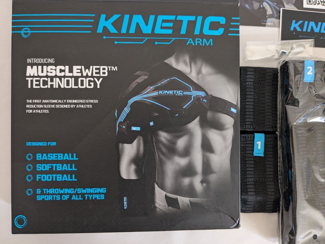 新品同様 キネティックアームKINETIC ARM サイズS 右投げ