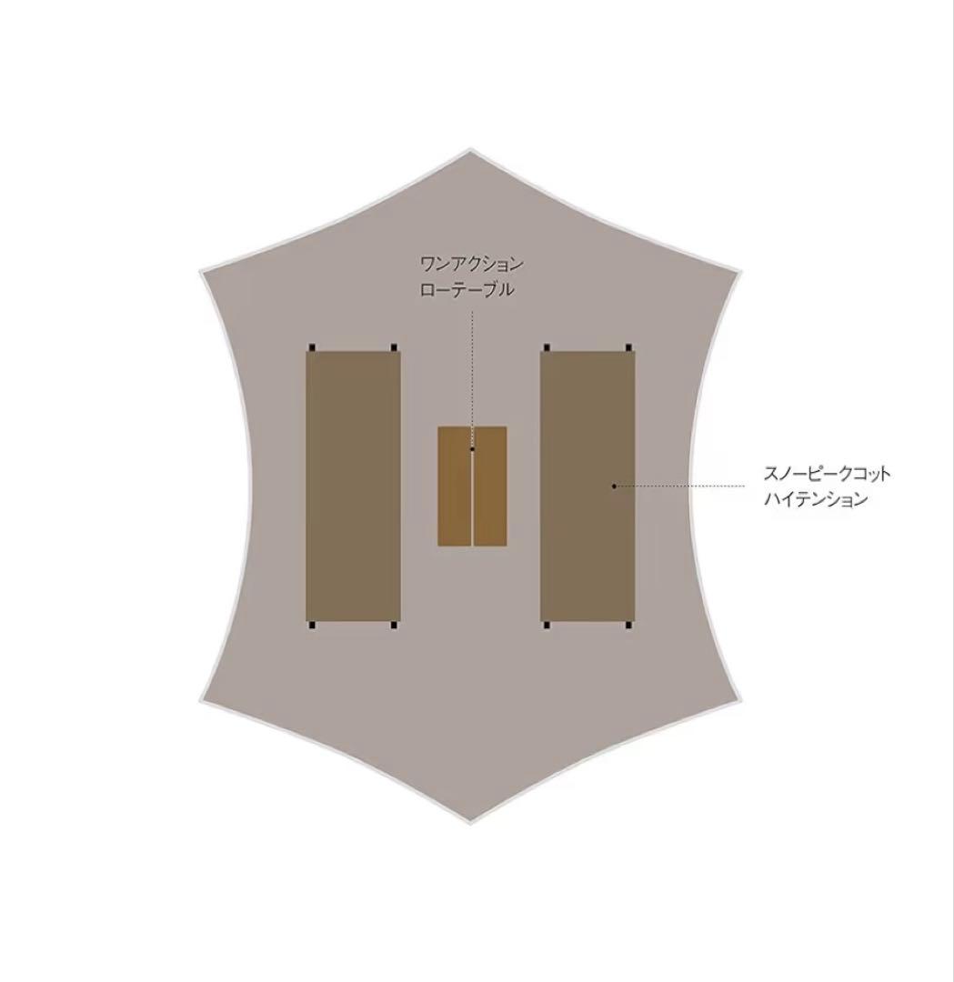 スノーピーク　ランドネスト　タープセット　TP-870