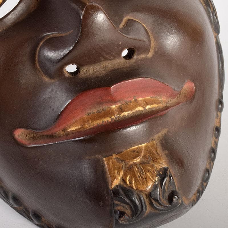 木彫　雅楽面　舞楽面　伎楽面　狂言面　雅楽面　能面　M　R4971