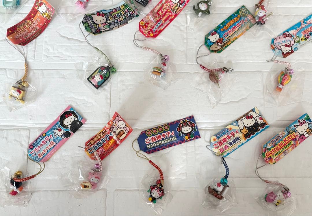 ハローキティ ご当地キティ ストラップ 新品未開封21個セット（バラ売り不可）