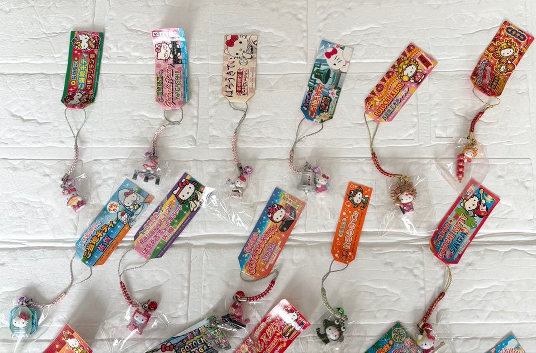 ハローキティ ご当地キティ ストラップ 新品未開封21個セット（バラ売り不可）