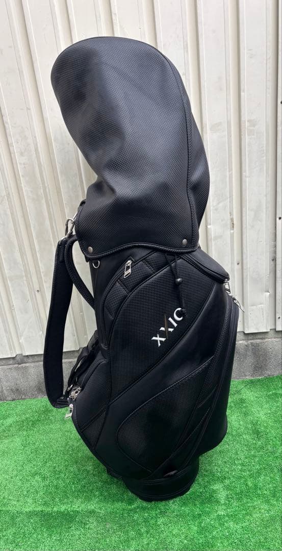 XXIO ゼクシオ キャディバッグ ゴルフバッグ ブラック