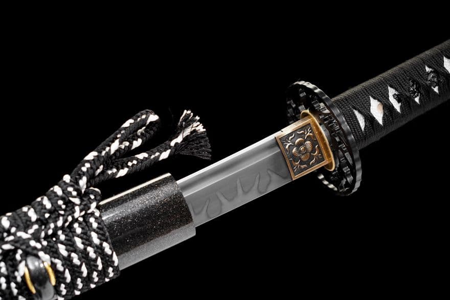 【幽霊侍刀】古兵器 武具 刀装具 日本刀　模造刀 居合刀 武士道 鑑賞用 美術刀