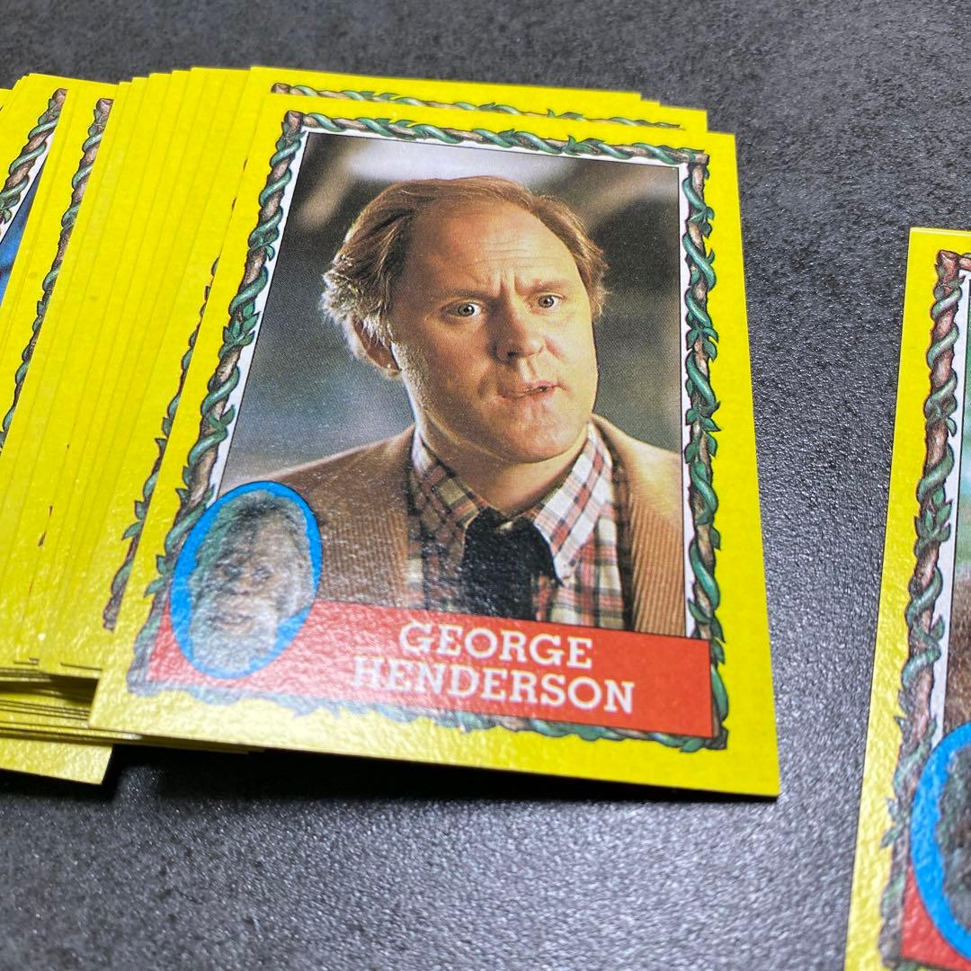超レア！　1987 TOPPS ハリーとヘンダーソン一家　トレーディングカード
