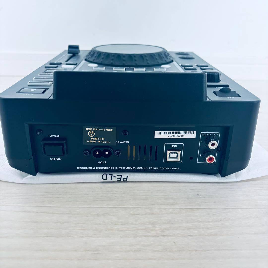 Gemini MDJ-500 プロ用DJプレーヤー 美品 USB対応 波形表示