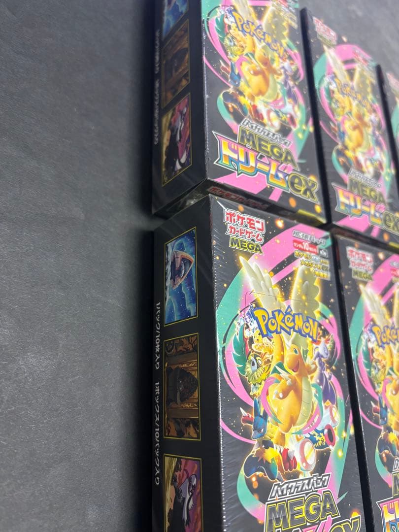 【新品未開封】ポケモンカード メガドリームex 6box シュリンク付き