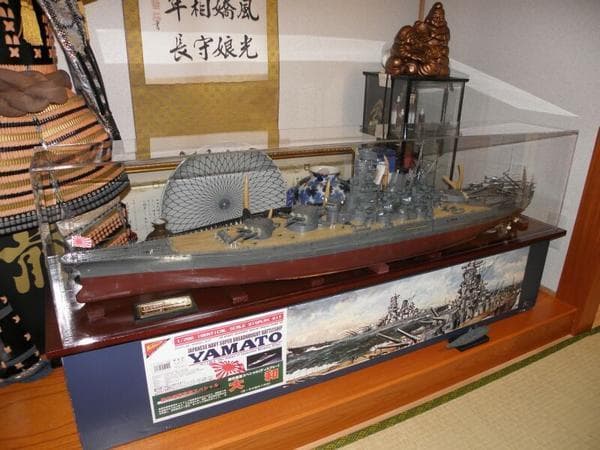 『タミヤ 1/350 』にピッタリのアクリケース (UV２mm厚)底板黒付