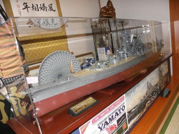 『タミヤ 1/350 』にピッタリのアクリケース (UV２mm厚)底板黒付